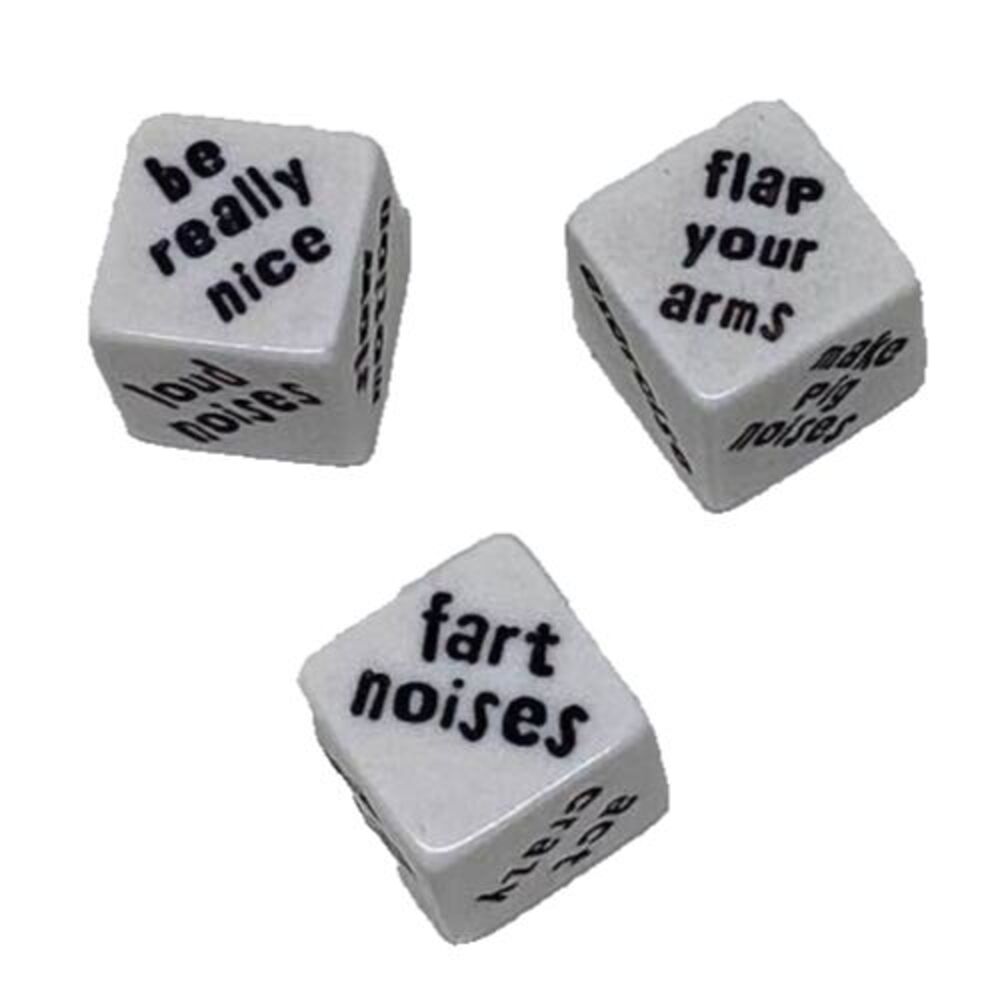 Party Icebreaker Dice Game Role Play Action Do As Says Don't Lose Cool Silly 3